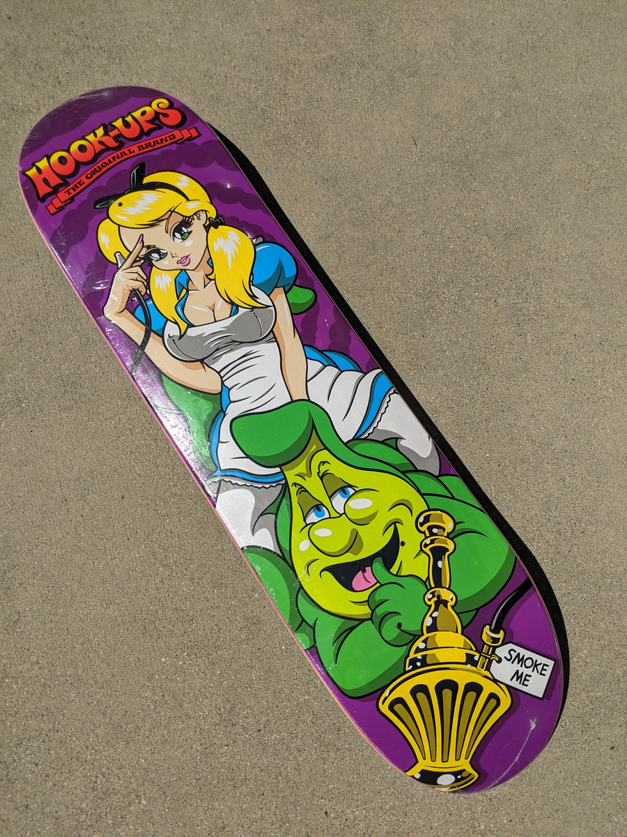 Hook-Ups Alice's Wonderland 2 Skateboard deck. – Rangers Riders