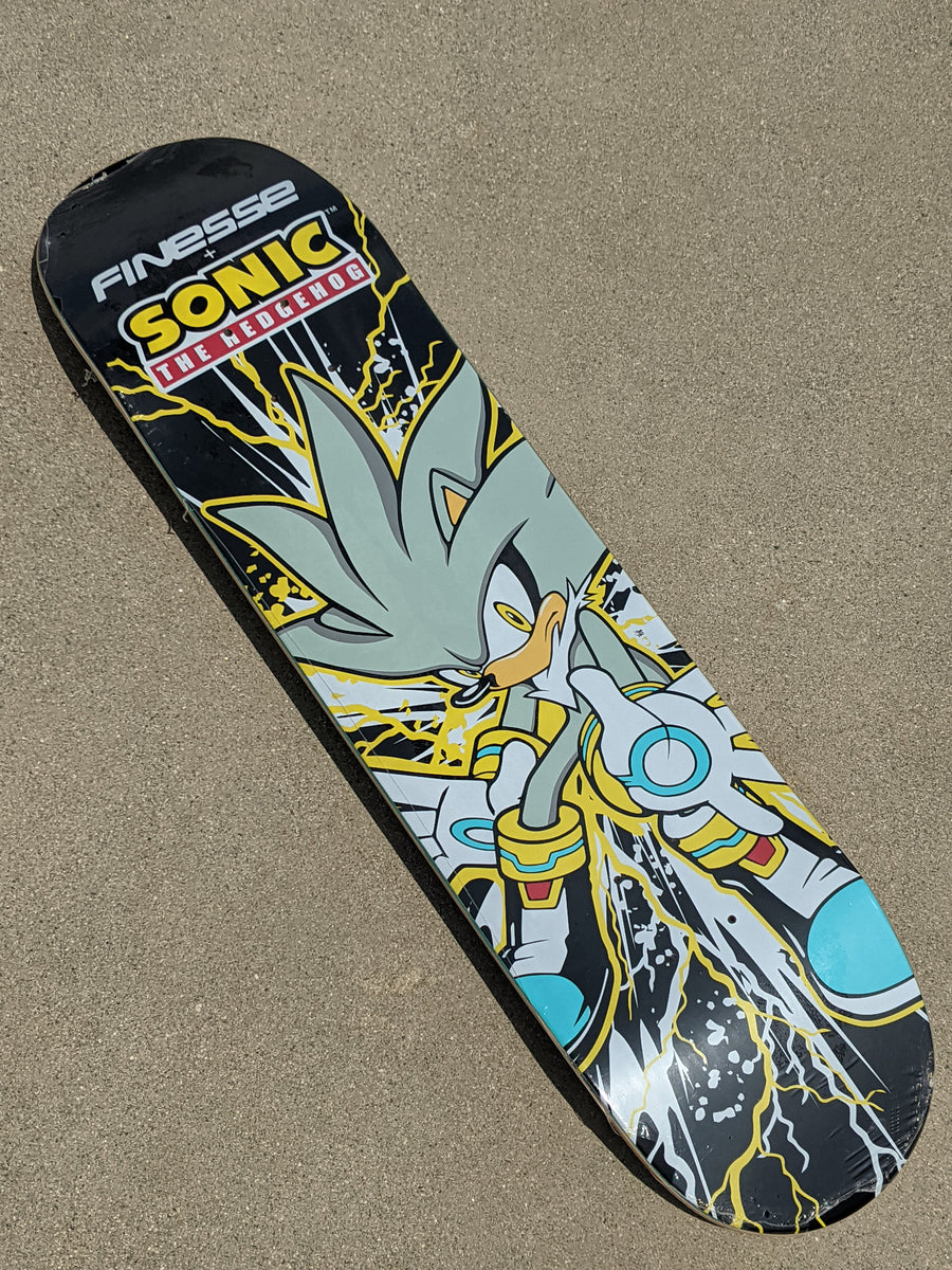 Deck De Skateboard Sonic 8" - Finesse - Neuf, Collector Sega
