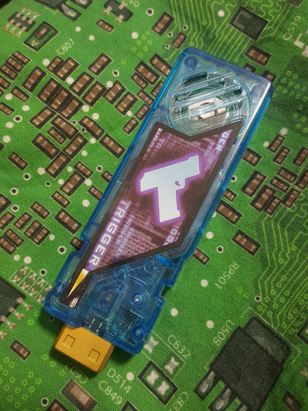 Kamen Rider DOUBLE DX TRIGGER GAIA MEMORY. [pre-owned]