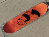 JK Industries AKIRA Kaneda vs Tetsuo ONE OF A KIND Hand Sprayed Exclusive Skateboard deck