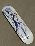 JK Industries Evangelion Rei 2 in Pearl Skateboard deck.
