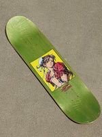 JK Industries SIGNED Chun-Li Hand-Screened Limited Edition Skateboard deck.