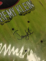 JK Industries SIGNED Mortal Kombat Matte Black Edition Skateboard deck