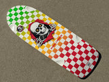 Bones Brigade Ripper Classic Style Rainbow Checker Powell Peralta Skateboard Deck.