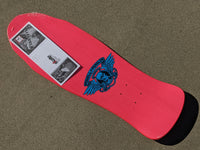 Bones Brigade Steve Caballero Cab Dragon 3 Bats & Bones Pink/Green Classic Powell Peralta Skateboard Deck.