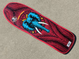 Bones Brigade Mike Vallely Elephant Classic Style Red Powell Peralta Skateboard Deck.