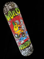 Early 2000's World industries Flame Boy and Wet Willy skateboard deck.