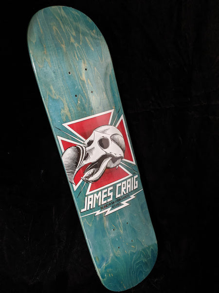 2004 Blind Skateboards James Craig JASON LEE DODO SKULL One-off Skateboard Deck.