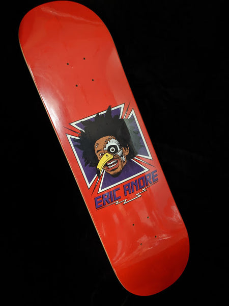 BIRDHOUSE Eric Andre Limited Ed. Guest Skateboard Deck. (Powell Spoof)